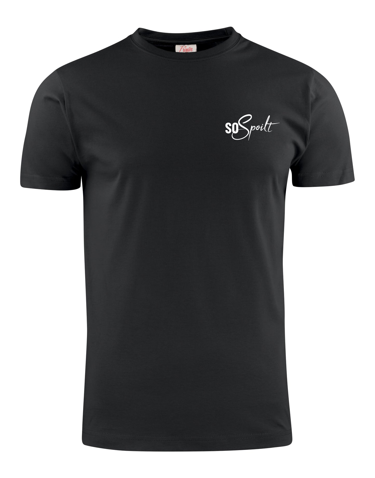 Men's SoSpoilt T Shirt Black - Small Logo