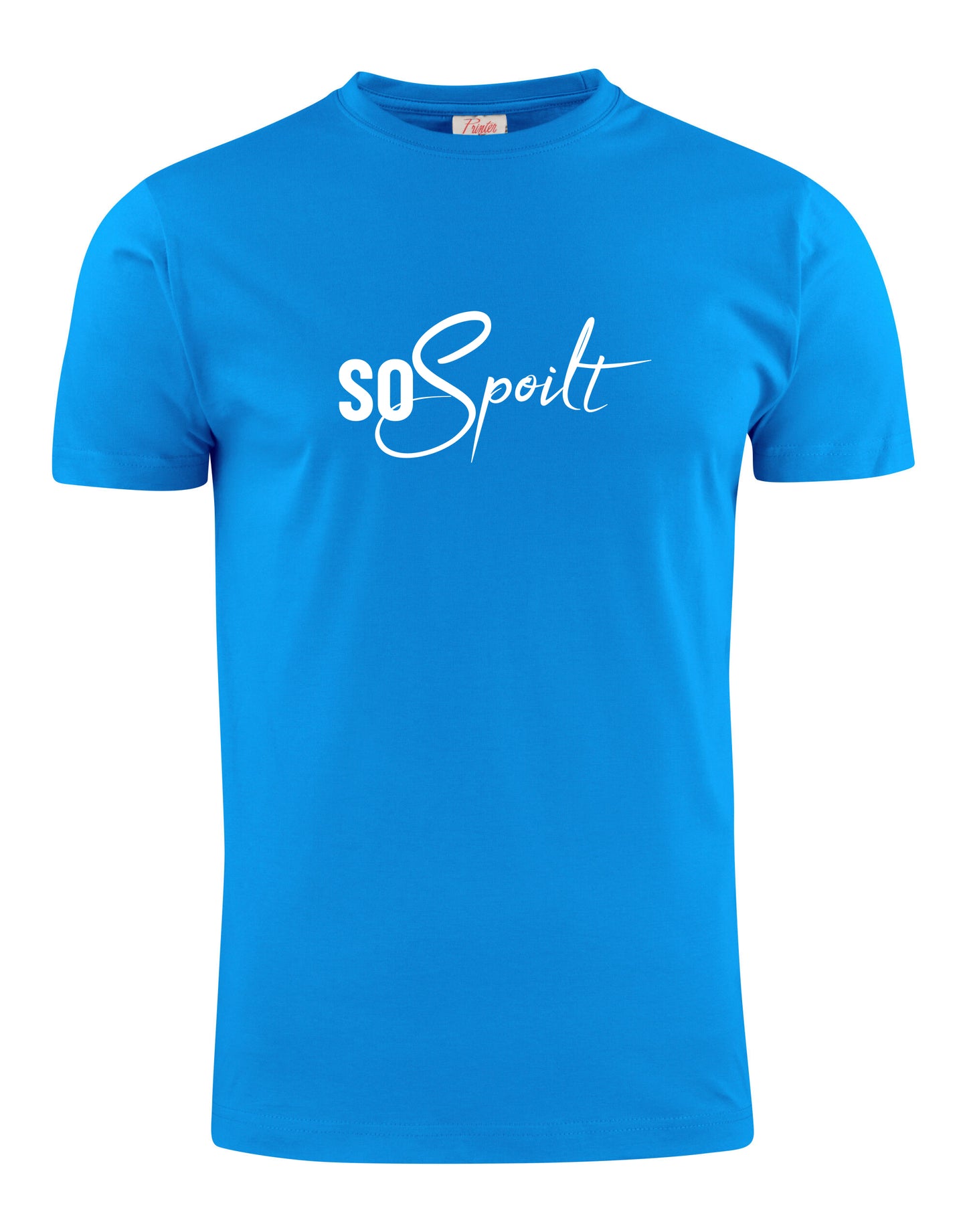 SoSpoilt T Shirt Blue - Large Logo