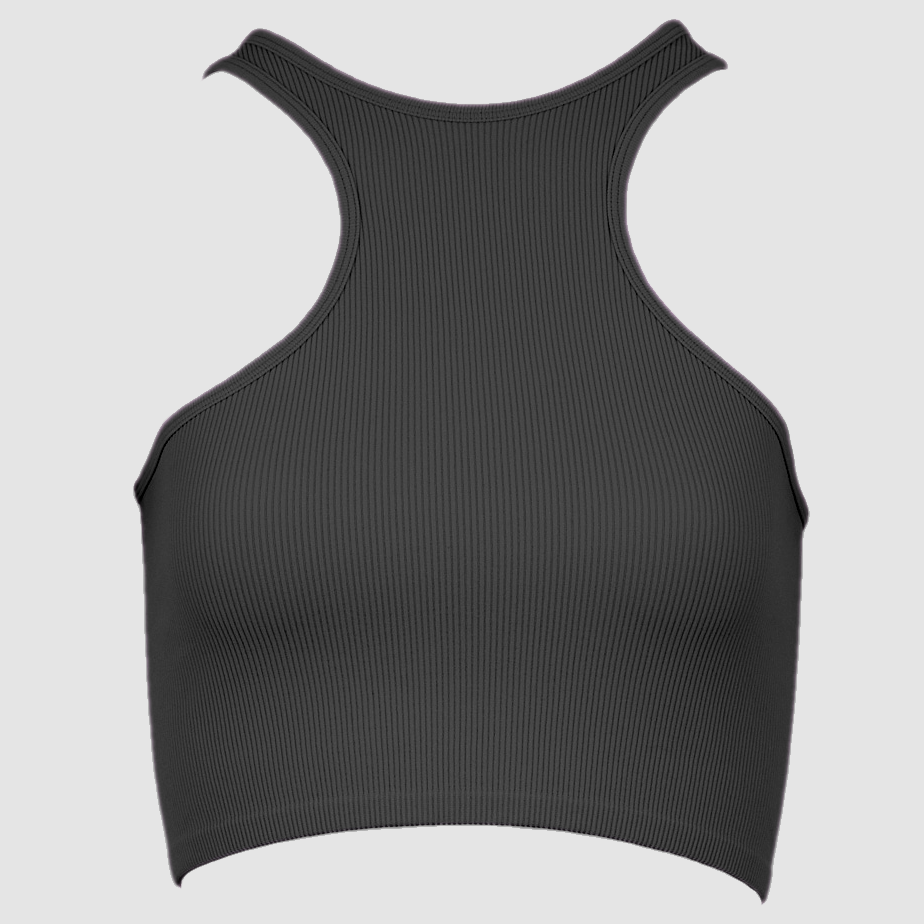 Racer Top Ribbed Vest